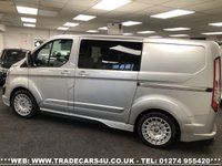 USED 2018 68 FORD TRANSIT CUSTOM FORD TRANSIT CUSTOM LIMITED 310 MS-RT DOUBLE CAB IN VAN 6 SPD FREE UK DELIVERY*VIDEO AVAILABLE* FINANCE ARRANGED* PART EX*HPI CLEAR
