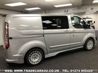 USED 2018 68 FORD TRANSIT CUSTOM FORD TRANSIT CUSTOM LIMITED 310 MS-RT DOUBLE CAB IN VAN 6 SPD FREE UK DELIVERY*VIDEO AVAILABLE* FINANCE ARRANGED* PART EX*HPI CLEAR