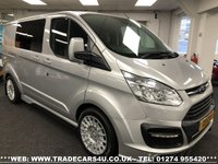 USED 2018 68 FORD TRANSIT CUSTOM FORD TRANSIT CUSTOM LIMITED 310 MS-RT DOUBLE CAB IN VAN 6 SPD FREE UK DELIVERY*VIDEO AVAILABLE* FINANCE ARRANGED* PART EX*HPI CLEAR