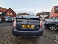 USED 2012 12 TOYOTA PRIUS 1.8 T SPIRIT VVT-I  5d 99 BHP TOYOTA PRIUS 1.8 T SPIRIT VVT-I 5d 99 BHP