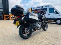 USED 2012 62 SUZUKI V-STROM 650 AL2 WITH SUZUKI OE PANNIERS & TOP BOX