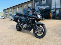 USED 2012 62 SUZUKI V-STROM 650 AL2 WITH SUZUKI OE PANNIERS & TOP BOX