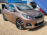 USED 2014 64 PEUGEOT 108 1.2 ALLURE TOP CONVERTIBLE Superb Electric Soft top Convertible 5 door