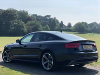 USED 2014 14 AUDI A5 3.0 SPORTBACK TDI BLACK EDITION S/S 5d 201 BHP BLACK EDITION
