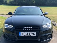 USED 2014 14 AUDI A5 3.0 SPORTBACK TDI BLACK EDITION S/S 5d 201 BHP BLACK EDITION