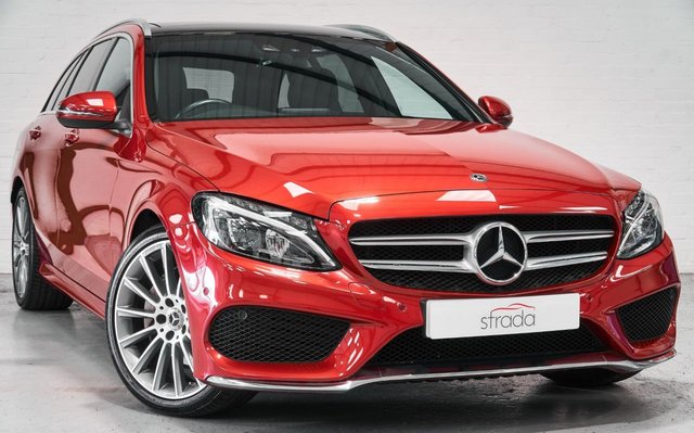 2018 68 Mercedes-Benz C Class 2.0 C 200 AMG LINE PREMIUM 5d 184 BHP
