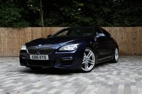 USED 2016 16 BMW 6 SERIES 3.0 640D M SPORT GRAN COUPE 4d 309 BHP TANZANITE BLUE, M SPORT+, 360'