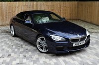 USED 2016 16 BMW 6 SERIES 3.0 640D M SPORT GRAN COUPE 4d 309 BHP TANZANITE BLUE, M SPORT+, 360'