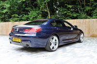 USED 2016 16 BMW 6 SERIES 3.0 640D M SPORT GRAN COUPE 4d 309 BHP TANZANITE BLUE, M SPORT+, 360'