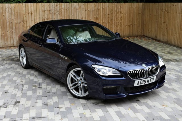 2016 16 BMW 6 Series 3.0 640D M SPORT GRAN COUPE 4d 309 BHP