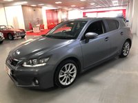 USED 2012 62 LEXUS CT 1.8 200H ADVANCE 5d 136 BHP * FREE ROAD TAX * NAVIGATION *  PRIVACY GLASS * CLIMATE CONTROL * LEATHER TRIM * 17 INCH ALLOY WHEELS *