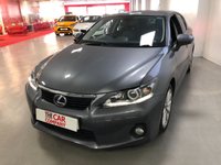 USED 2012 62 LEXUS CT 1.8 200H ADVANCE 5d 136 BHP * FREE ROAD TAX * NAVIGATION *  PRIVACY GLASS * CLIMATE CONTROL * LEATHER TRIM * 17 INCH ALLOY WHEELS *