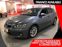 USED 2012 62 LEXUS CT 1.8 200H ADVANCE 5d 136 BHP * FREE ROAD TAX * NAVIGATION *  PRIVACY GLASS * CLIMATE CONTROL * LEATHER TRIM * 17 INCH ALLOY WHEELS *