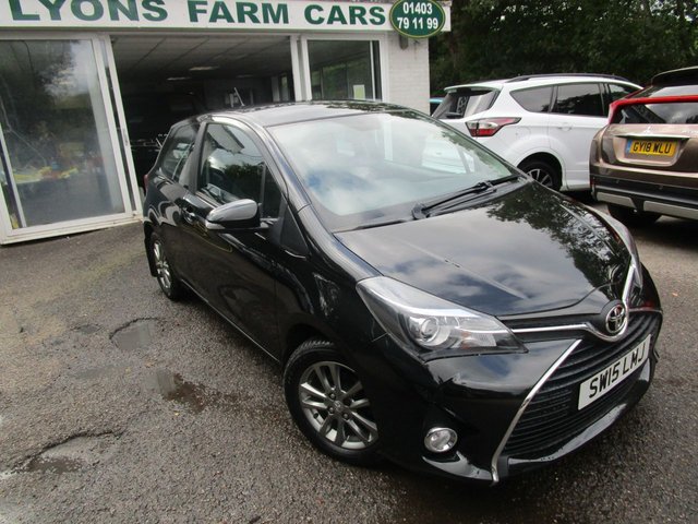 2015 15 Toyota Yaris 1.0 VVT-I ICON 3d 69 BHP