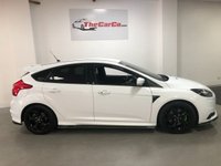 USED 2014 14 FORD FOCUS 2.0 ST-3 5d 247 BHP * PRIVACY GLASS * CLIMATE CONTROL* PARKING SENSORS * 18 INCH ALLOYS * LEATHER TRIM *