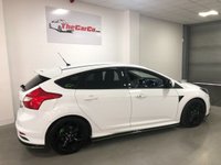 USED 2014 14 FORD FOCUS 2.0 ST-3 5d 247 BHP * PRIVACY GLASS * CLIMATE CONTROL* PARKING SENSORS * 18 INCH ALLOYS * LEATHER TRIM *