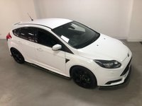 USED 2014 14 FORD FOCUS 2.0 ST-3 5d 247 BHP * PRIVACY GLASS * CLIMATE CONTROL* PARKING SENSORS * 18 INCH ALLOYS * LEATHER TRIM *
