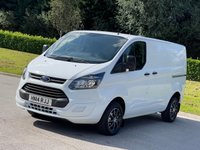 USED 2014 14 FORD TRANSIT CUSTOM 2.2 290 LR P/V 99 BHP ** NO VAT** NO VAT **