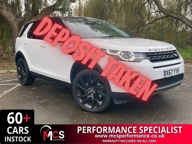 2017 67 LAND ROVER DISCOVERY SPORT 2.0 TD4 HSE BLACK 5d 180 BHP MAJOR SERVICE 2021, FRONT AND REAR BRAKE PADS AND REAR BRAKE DISCS