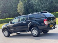 USED 2014 14 FORD RANGER 2.2 XLT 4X4 DCB TDCI 4d 148 BHP CANOPY + TOW BAR + FULL HISTORY