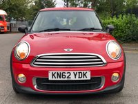 USED 2012 62 MINI HATCH ONE 1.6 ONE D 3d 90 BHP 