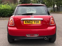 USED 2012 62 MINI HATCH ONE 1.6 ONE D 3d 90 BHP 