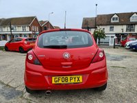 USED 2008 08 VAUXHALL CORSA 1.4 DESIGN 16V 3d 90 BHP VAUXHALL CORSA 1.4 DESIGN 16V 3d 90 BHP