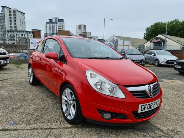 2008 08 Vauxhall Corsa 1.4 DESIGN 16V 3d 90 BHP