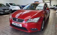 USED 2014 14 SEAT LEON 1.2 TSI SE DSG 5d 105 BHP &pound;35 ROAD TAX AIR CON CRUISE 2 OWNERS SERVICE HISTORY WARRANTY