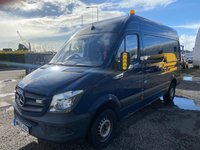 USED 2015 65 MERCEDES-BENZ SPRINTER 2.1 313 CDI MWB 129 BHP REAR BUILT IN SHELVING + TOW BAR +
