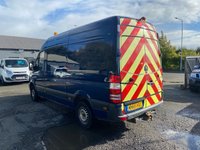 USED 2015 65 MERCEDES-BENZ SPRINTER 2.1 313 CDI MWB 129 BHP REAR BUILT IN SHELVING + TOW BAR +