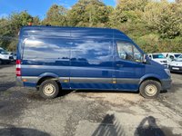 USED 2015 65 MERCEDES-BENZ SPRINTER 2.1 313 CDI MWB 129 BHP REAR BUILT IN SHELVING + TOW BAR +