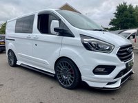 USED 2019 69 FORD TRANSIT CUSTOM 2.0 320 LIMITED DCIV L1 H1 129 BHP **Crew Van - NO VAT** 