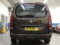 USED 2019 19 VAUXHALL COMBO LIFE 1.2 DESIGN XL S/S 5d 109 BHP 1 OWNER FSH GENUINE LOW MILES