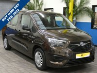 USED 2019 19 VAUXHALL COMBO LIFE 1.2 DESIGN XL S/S 5d 109 BHP 1 OWNER FSH GENUINE LOW MILES