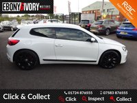 USED 2014 64 VOLKSWAGEN SCIROCCO 2.0 GT TDI BLUEMOTION TECHNOLOGY 2d 150 BHP FULLY SERVICED + 1 YEAR MOT