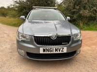 USED 2012 61 SKODA SUPERB 1.6L S GREENLINE II TDI CR 5d 105 BHP Diesel estate car - huge boot - cheap road tax great economy