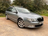 USED 2012 61 SKODA SUPERB 1.6L S GREENLINE II TDI CR 5d 105 BHP Diesel estate car - huge boot - cheap road tax great economy