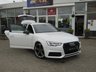 USED 2017 67 AUDI A4 1.4 AVANT TFSI BLACK EDITION 5d 148 BHP Finished in IBIS WHITE with contrasting BLACK HEATED PART LEATHER TRIM. This popular Audi Estate has genuine good looks and a luxurious feel. Great to drive and practical with loads of room for the average sized family. Features include, 19" ALLOYS, Sat Nav, Heated leather, Blue Tooth, Parking Sensors, Tinted windows and much more. Dealer serviced at 16958 miles, 23894 miles and on arrival at 30500 miles.