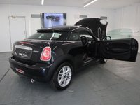 USED 2015 64 MINI COUPE 1.6 COOPER 2d 120 BHP MINI COOPER AUTO IN BLACK WITH ONLY 8,000 MILES. CHILLI PACK PLUS.............