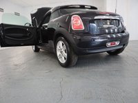 USED 2015 64 MINI COUPE 1.6 COOPER 2d 120 BHP MINI COOPER AUTO IN BLACK WITH ONLY 8,000 MILES. CHILLI PACK PLUS.............