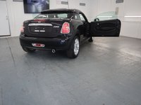 USED 2015 64 MINI COUPE 1.6 COOPER 2d 120 BHP MINI COOPER AUTO IN BLACK WITH ONLY 8,000 MILES. CHILLI PACK PLUS.............