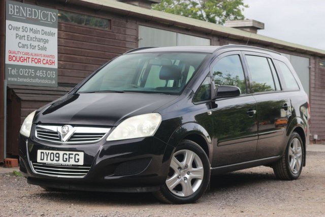 2009 09 Vauxhall Zafira 1.9 EXCLUSIV CDTI 5d 120 BHP