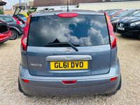 USED 2011 61 NISSAN NOTE 1.4 N-TEC 5d 87 BHP Great Example with Sat Nav, Bluetooth & Parking Sensors