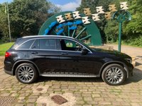 USED 2018 18 MERCEDES-BENZ GLC-CLASS 2.1 GLC 250 D 4MATIC AMG LINE PREMIUM 5d 201 BHP MERCEDES GLC 250D AMG-LINE PREMIUM 4MATIC SUV 5DR - 9SPD AUTOMATIC - FULL BLACK HEATED LEATHER INTERIOR - TWIN PANORAMIC GLASS ROOF -  1 OWNER FROM BRAND NEW - ONLY 22,000 MILES WITH HISTORY