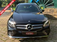USED 2018 18 MERCEDES-BENZ GLC-CLASS 2.1 GLC 250 D 4MATIC AMG LINE PREMIUM 5d 201 BHP MERCEDES GLC 250D AMG-LINE PREMIUM 4MATIC SUV 5DR - 9SPD AUTOMATIC - FULL BLACK HEATED LEATHER INTERIOR - TWIN PANORAMIC GLASS ROOF -  1 OWNER FROM BRAND NEW - ONLY 22,000 MILES WITH HISTORY