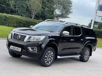 USED 2018 68 NISSAN NAVARA 2.3 DCI TEKNA SHR DCB 4d 190 BHP ** NO VAT * CANOPY + SAT NAV