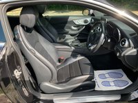 USED 2017 67 MERCEDES-BENZ C CLASS 2.1 C 220 D AMG LINE PREMIUM 2d 168 BHP MERCEDES C220 AMG-LINE PREMIUM DIESEL COUPE - 9SPD AUTOMATIC - 1 OWNER FROM BRAND NEW - FULL BLACK HEATED LEATHER INTERIOR - SATELLITTE NAVIGATION