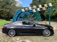 USED 2017 67 MERCEDES-BENZ C CLASS 2.1 C 220 D AMG LINE PREMIUM 2d 168 BHP MERCEDES C220 AMG-LINE PREMIUM DIESEL COUPE - 9SPD AUTOMATIC - 1 OWNER FROM BRAND NEW - FULL BLACK HEATED LEATHER INTERIOR - SATELLITTE NAVIGATION