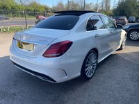 USED 2015 15 MERCEDES-BENZ C-CLASS 2.1 C220 BLUETEC AMG LINE PREMIUM 4d 170 BHP 